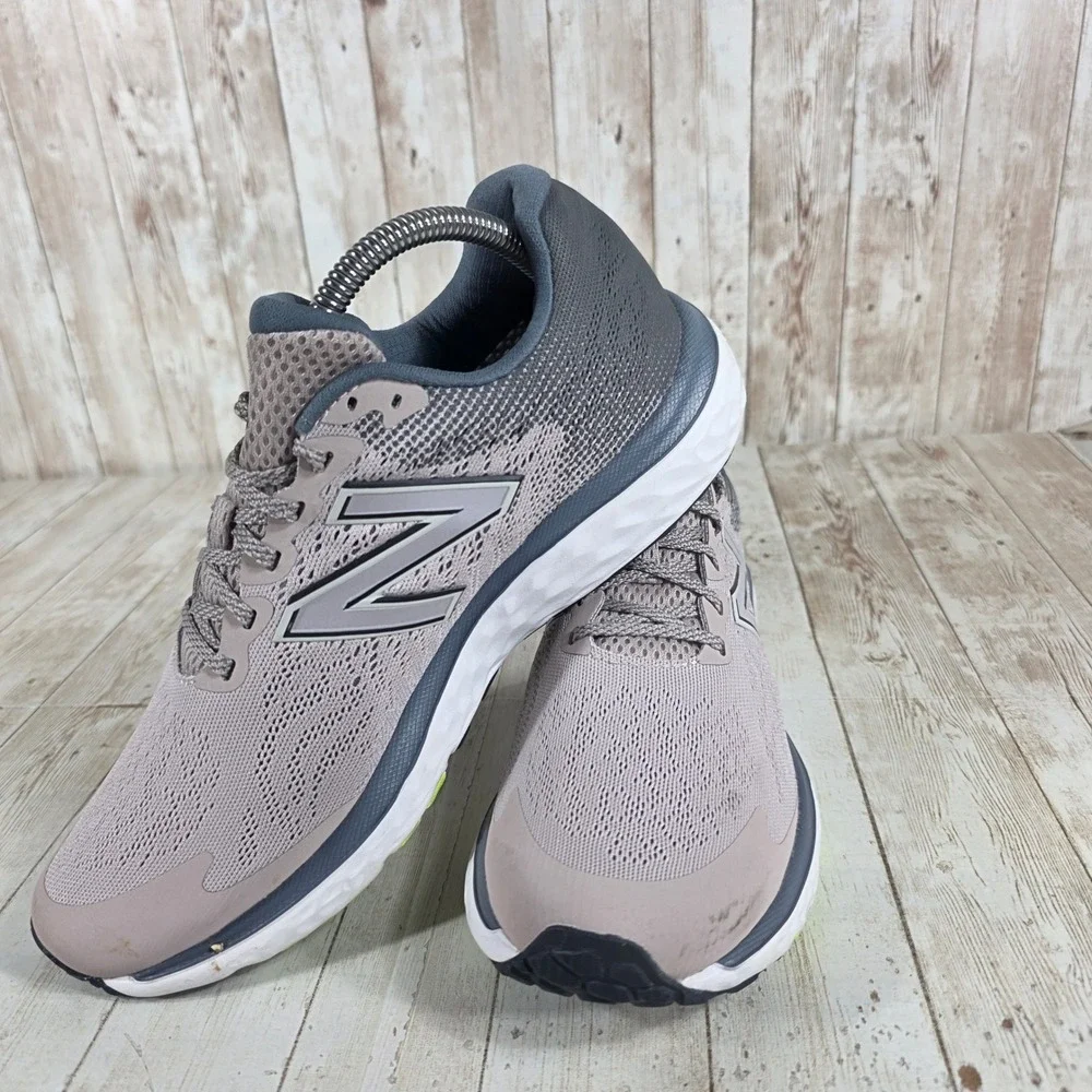 New Balance W680LR7 Women's Running Shoes Gray Mesh Fresh Foam Size 10‎
